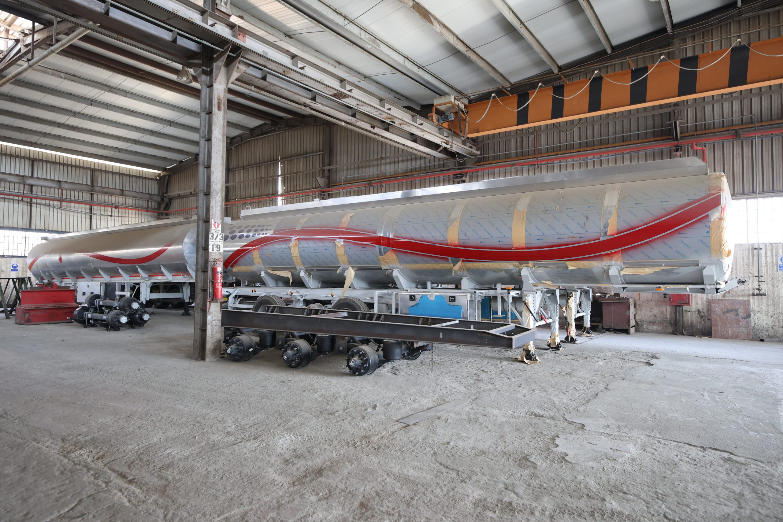 Curtain Side Semi Trailer