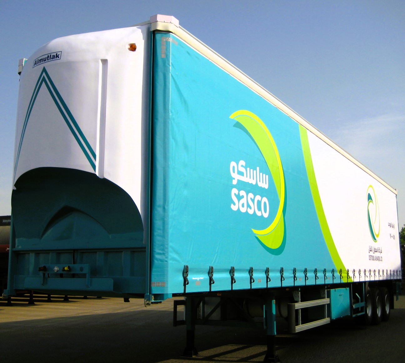Curtain Side Semi Trailer